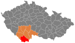 Bezirk Český Krumlov / Böhmisch Krumau