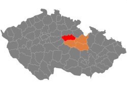 Bezirk Pardubice / Pardubitz