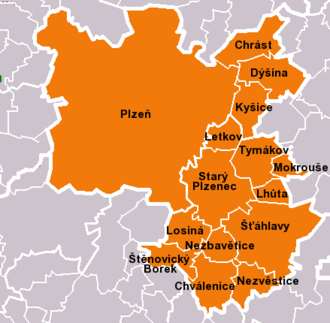 Bezirk Plzeň-Město / Pilsen-Stadt