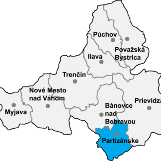 Bezirk Partizánske / Partizánske