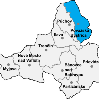 Bezirk Považská Bystrica / Waagbistritz
